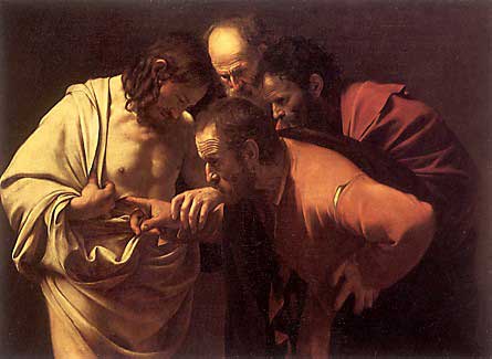 Caravaggio: Incredulit di san Tommaso